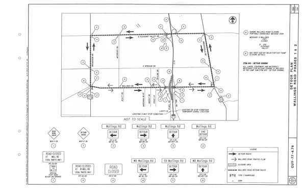 Expect Red Line Delays and Major Wallings Road Closures This Sunday